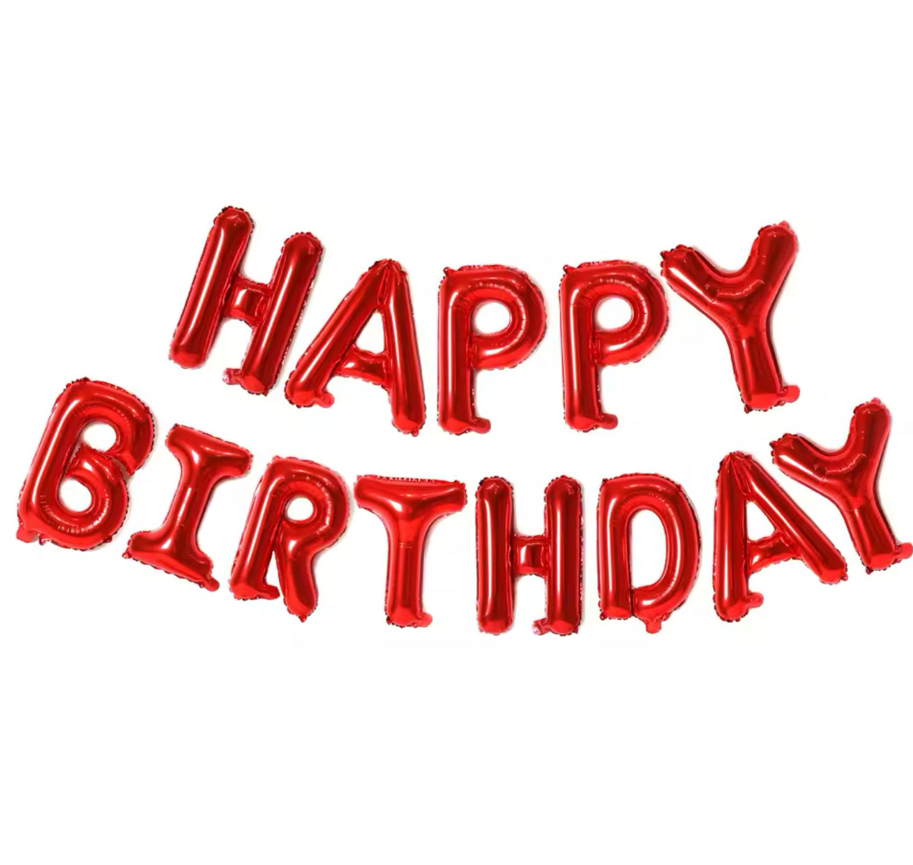 Happy Birthday foil Balloons