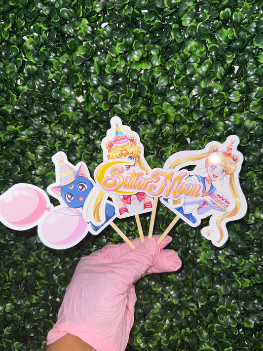 Sailor Girl Cupcake Toppers